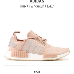 Adidas NMD R1 chalk pearl sneakers
